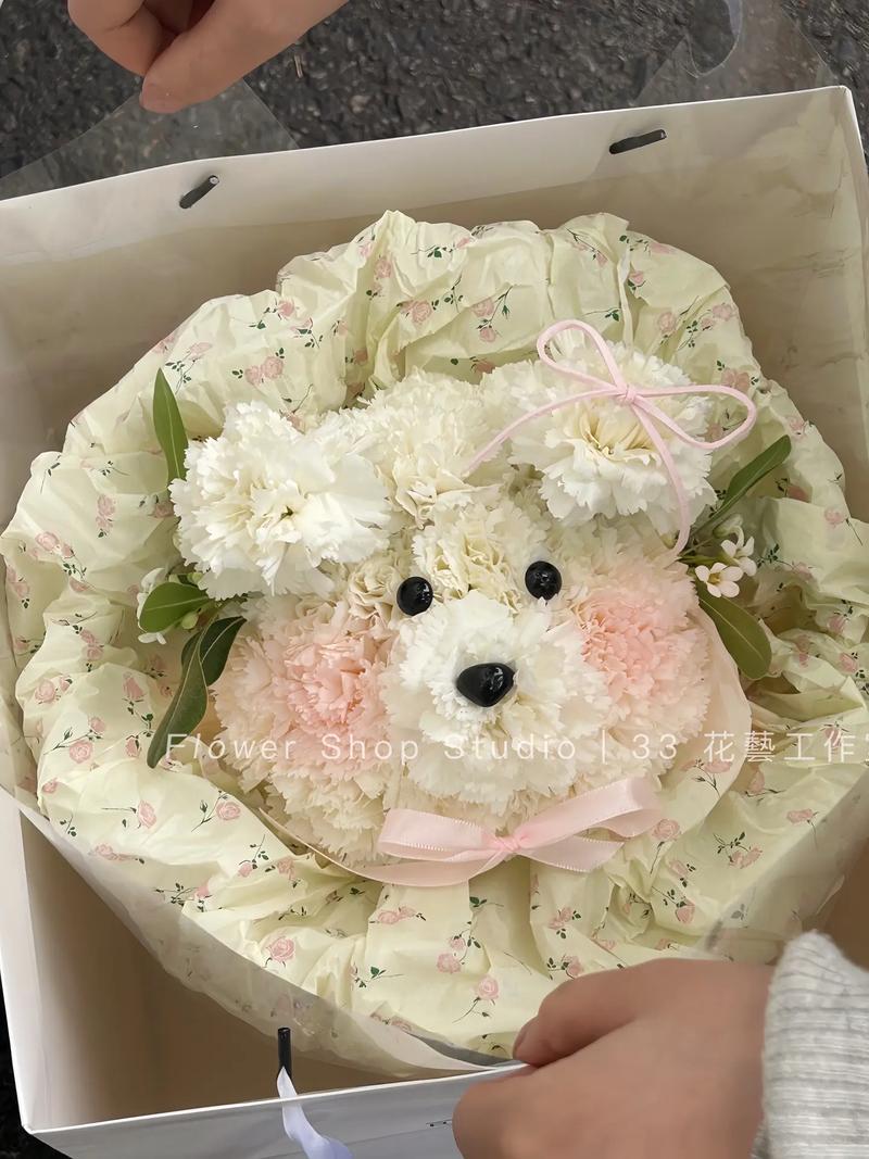 卖小狗花束月入3万,卖小狗花束月入3万怎么样